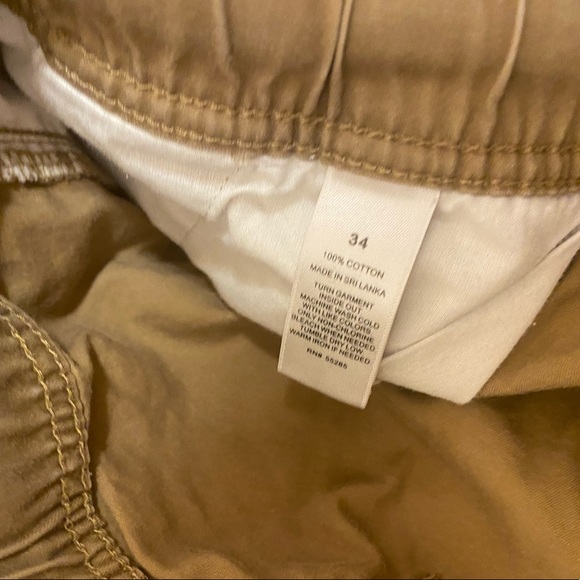 Express Men’s Tan Cargo Joggers - Picture 4 of 4